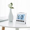 LCD digitalt trådløst innendørs/utendørs termometer Hygrometer Temperaturfuktighetsmåler