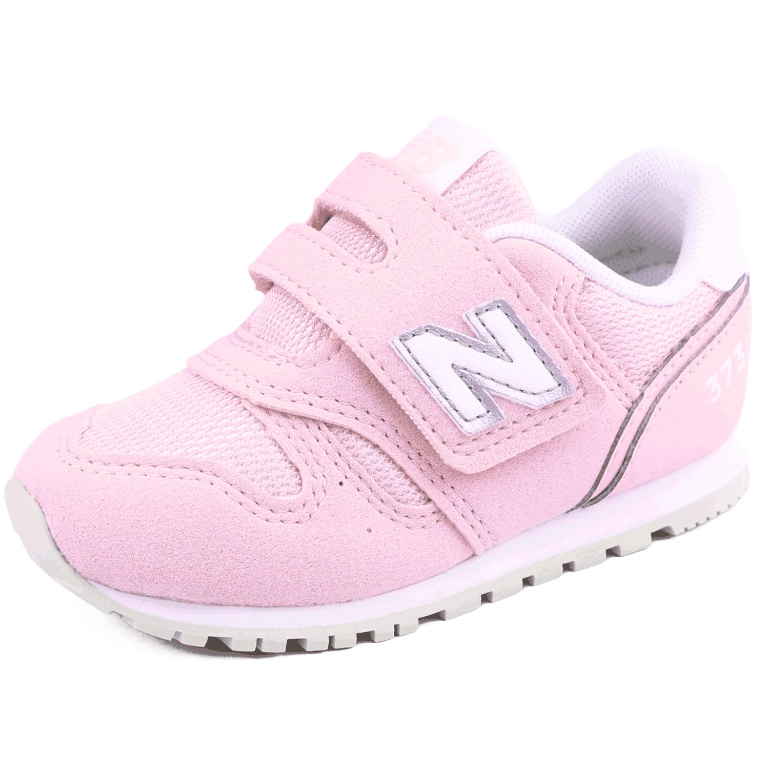 

New Balance IZ373 Baby One Size Athletic and School Shoes Sneakers, Belt, Pink, 13.5cm, 730373, Girls