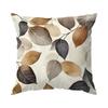 1 Pc 45X45 Cm Leaf Pattern Cushion Cover For Living Room Sofa Bedroom Home Decor Square Autumn Pillowcase Waist Pillow Cover
