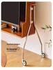 Vintage Movable TV Cabinet with Push-Pull Design for Living Room or Bedroom