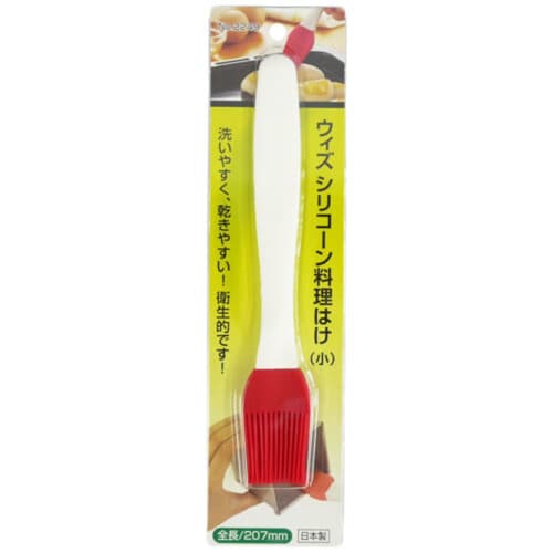 Tiger Crown Paint Brush with Silicone (Small), Red, 33 x 33 x 207 mm, Made in Japan, 2249