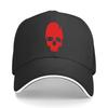 Skull Baseball Cap Unisex Adjustable Baseball Cap For Outdoor Activities Camping Party Hip Hop A Sandwich Baseball Cap
