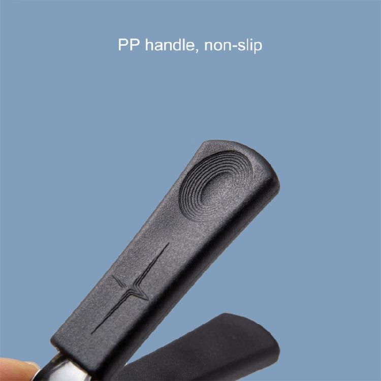 Wide Jaw Slanted Nail Trimmer for Thick Toenails with Stainless Steel Construction Curved Toenail Cutter for Adults