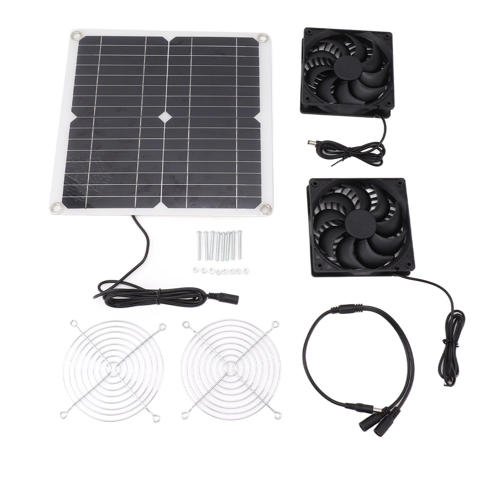 

Solar Panel Fan Solar Pet House Ventilation Energy Low Shed Kit, Fan, Fan, Saving, Noise, Greenhouse,