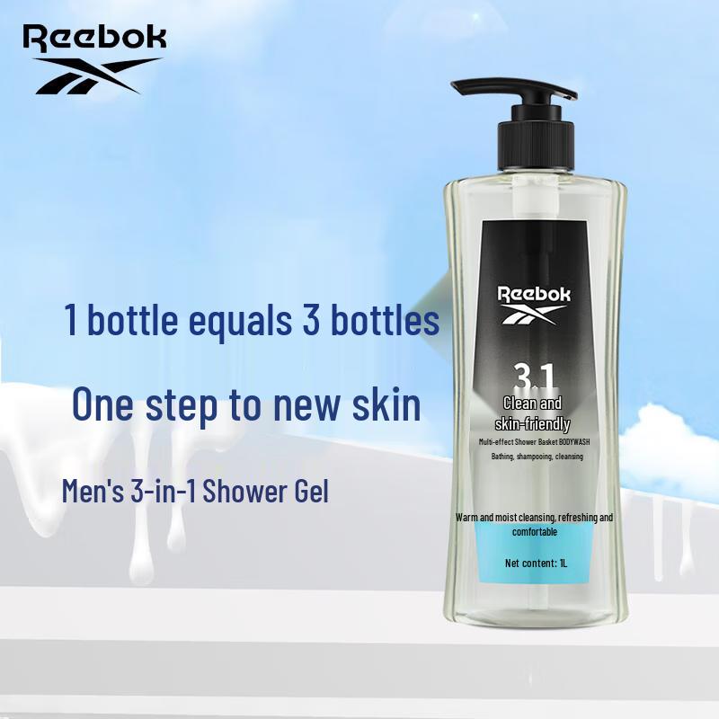Reebok Men's 3-in-1 Shower Gel
