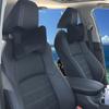 2pcs Ergonomically designed memory cotton neck pillow -100% polyester soft flannel car headrest and seat cushion