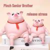 Stress Relief Pink Pig Squishy Toy - Slow Rebound, Fun Decompression Artifact