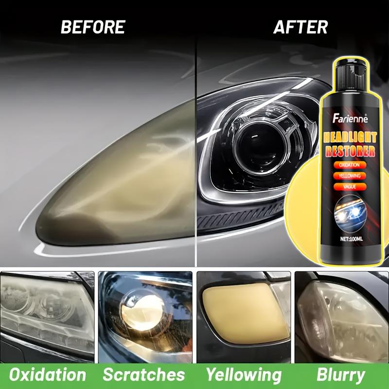 Automotive Headlight Polishing Repair - Refurbish Aging Headlights To Effectively Improve Headlight Brightness and Clarity.