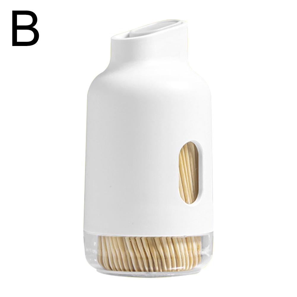 Portable Toothpick Holder Pocket Toothpick Dispenser Storage Bucket Room Convenient Toothpick Life Box Room Living Home Din E3T8