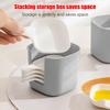 1set Sauce Serving Bowls with Stacked Storage Box Dipping Bowls with Handle for Candy Dessert Appetizer Nuts Seasonings