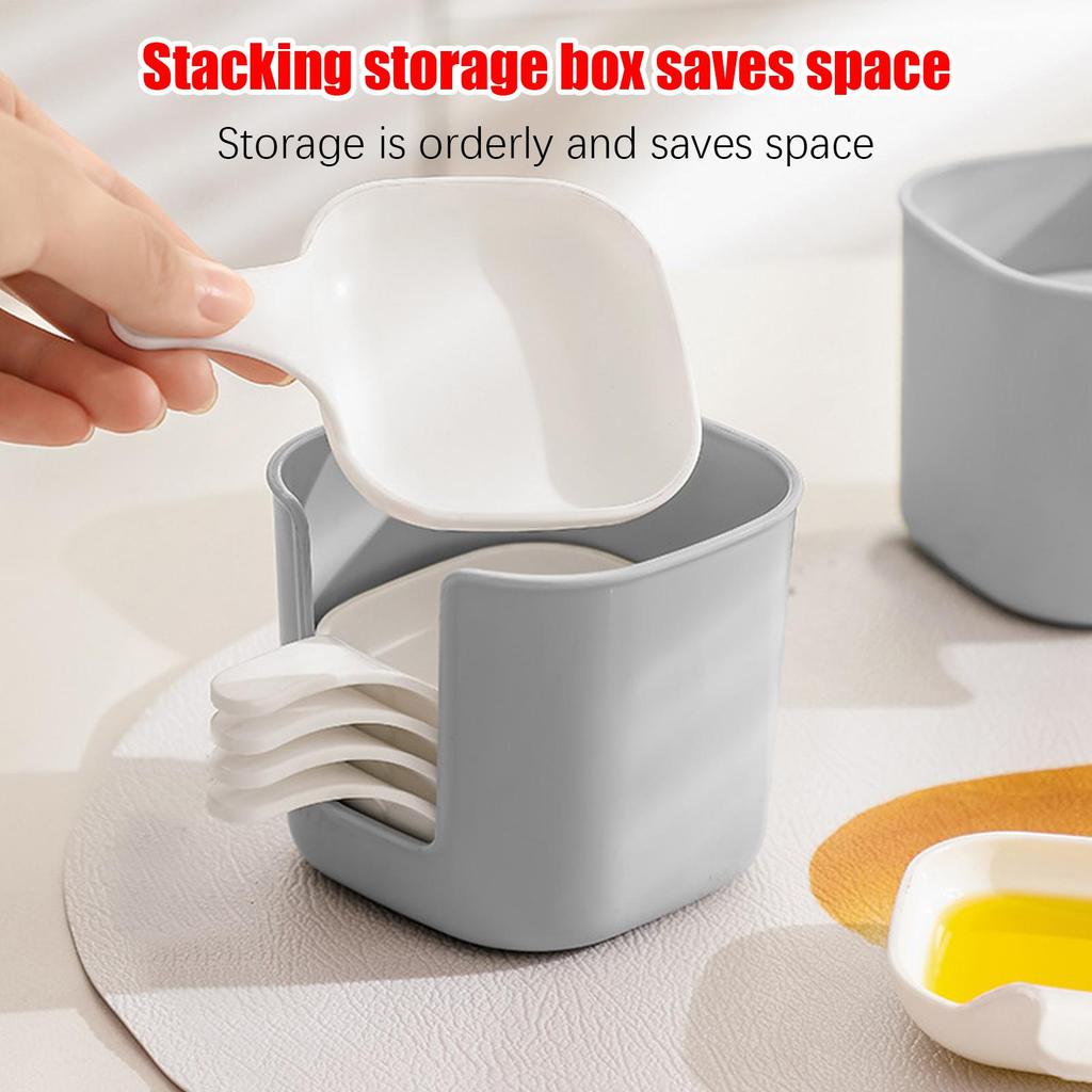 1set Sauce Serving Bowls with Stacked Storage Box Dipping Bowls with Handle for Candy Dessert Appetizer Nuts Seasonings