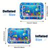1Pc Fishing Style Inflatable Pvc Baby Playing Water Mat Toddler Pad Kids Early Education Activity Toys Mat Cushion Kids Gift