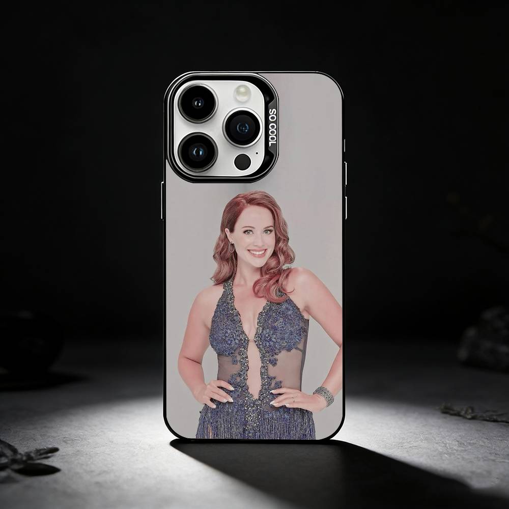 Whitney Leavitt Phone Case For iPhone 17,16,15,14,13,12,11 Plus,Pro Max,XS,Colored silver phone case
