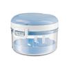 Double Layer Orthodontic Retainer Box Leak-proof Magnetic Cap Braces Storage Case Portable with Cleaning Brush