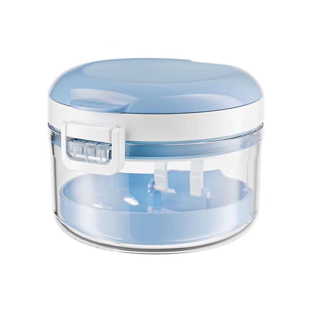 Double Layer Orthodontic Retainer Box Leak-proof Magnetic Cap Braces Storage Case Portable with Cleaning Brush