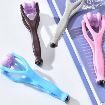 Roller-Typ-Fingergelenk-Massagegerät mit elastischem Griff, Handmassagegerät, Entspannung, Durchblutung, Gesundheitspflege, Massagegerät