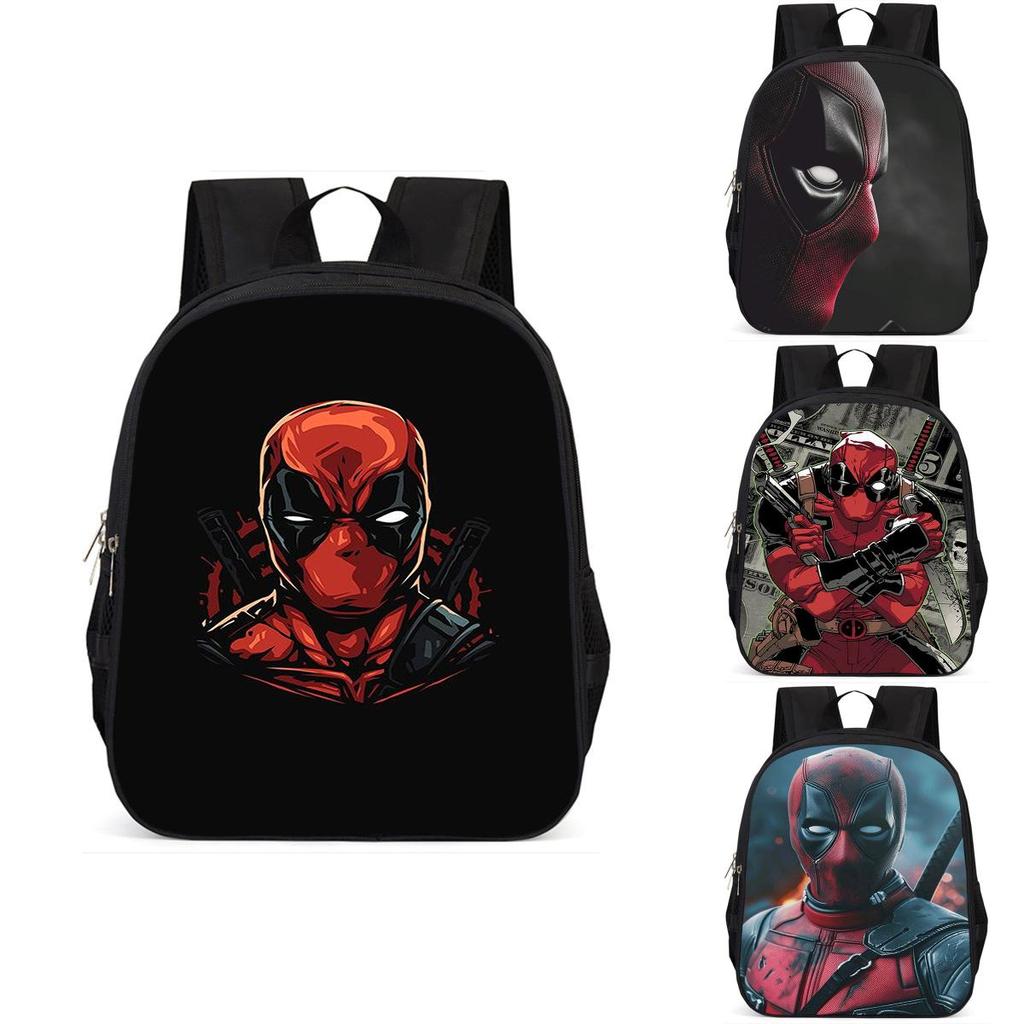 Deadpool 15-inch Extra Large Capacity Lightweight Oxford Cloth Kids Backpack