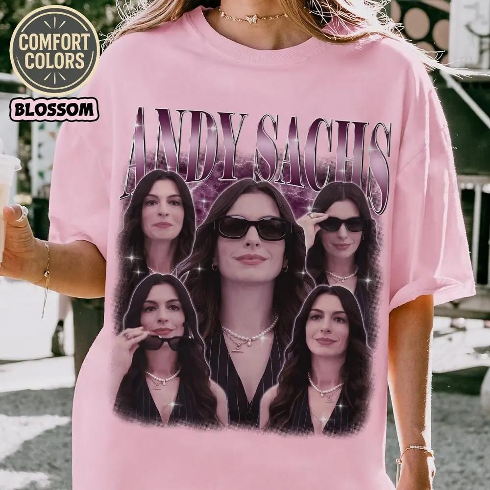 The Devil Wears Prada 2 Andy Sachs Tshirts Unisex and Women Summer Cotton Clothing Fashion Breathable Short Sleeved Tee Streetwear