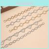 Water Diamond Heart Flower Fashion Waist Chain For Women Summer Bridal Accessory