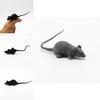 Scary Halloween Toy Mini Mouse Model For Tricksters Plastic Material 9cm Size