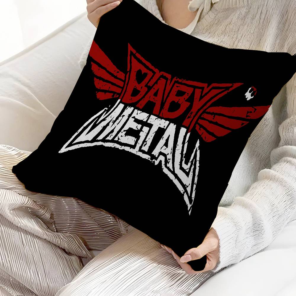 Band Babymetal Personalized Pillow Dust Cover Bedroom Kids Party Decoration Pillowcase Birthday Children Gift