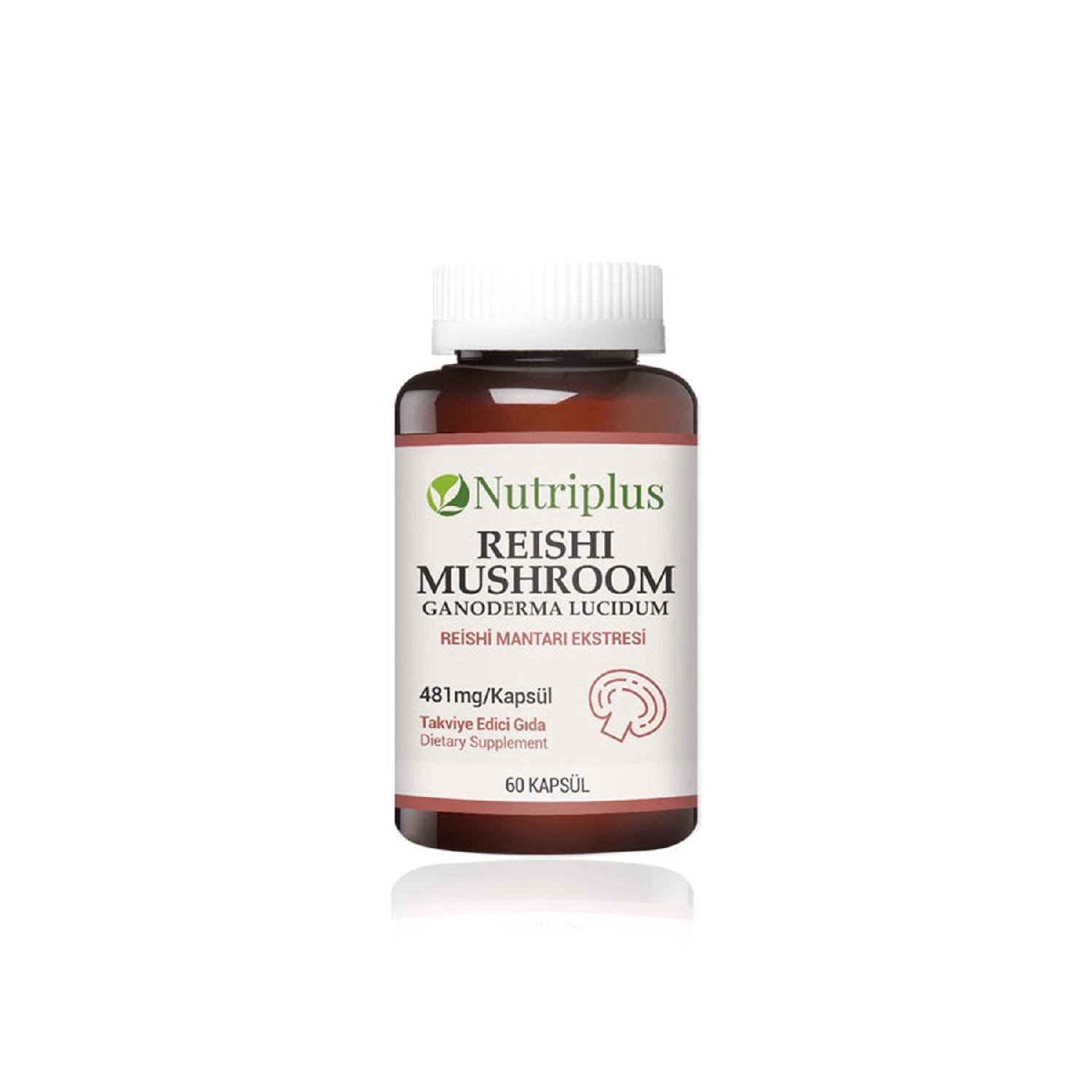 

Nutriplus Reishi Mushroom Extract - 60 Capsules 8690131410780