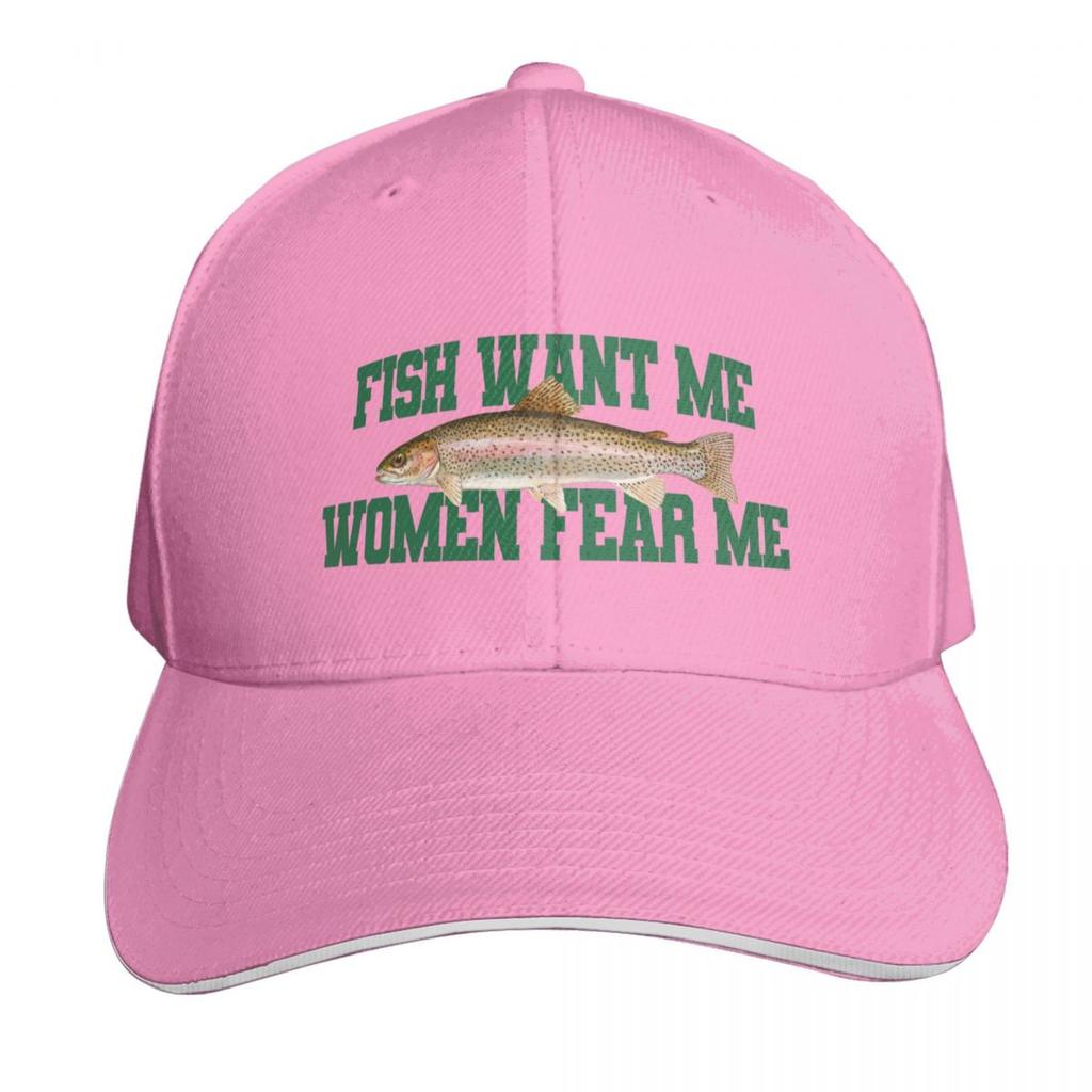 Fish Want Me Women Fear Me Meme Baseball Cap Thermal Visor Hats On Offer Luxury Women Cap Sun Hat Hats For Women Unisexs