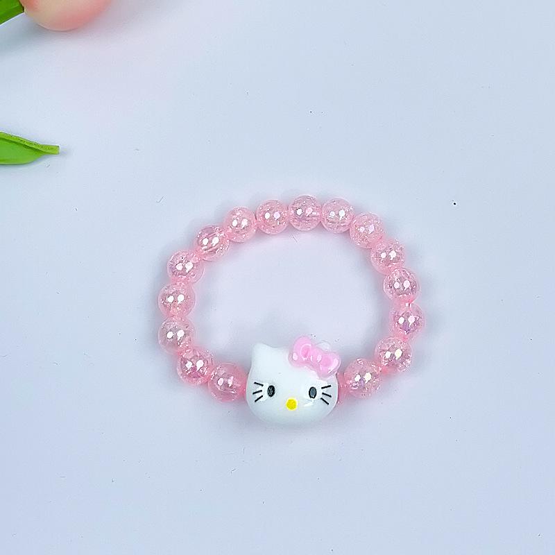 Cartoon Mermaid Pendant Beaded Bracelet for Girls