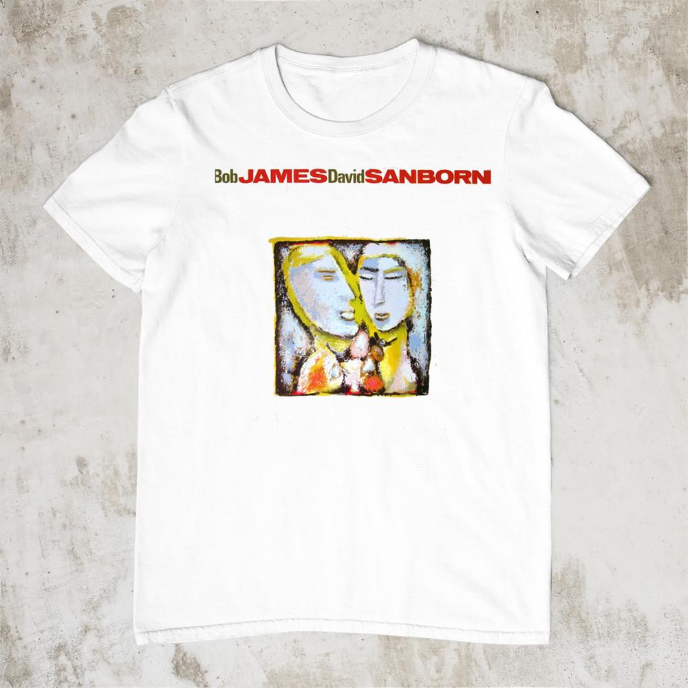 

Bob James and David Sanborn Double Vision Band Music All size Shirt Unisex T-Shirt XXXL