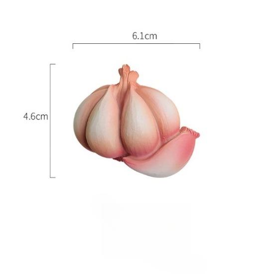 

3D симуляция сельские овощи фрукты магнитные наклейки на холодильник магниты на холодильник арбуз лук баклажан перец Милая модель