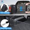 MICTUNING Truck Bed Cargo Net Highly Elastic Cargo Net With Storage Bag Small Mesh Durable Storage Organizer Compatible For 2013-2024 Chevy Silverado