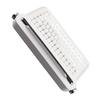 Vintage Bluetooth Keyboard 86 Keys Portable Wireless Keyboard with Integrated Stand for Windows for