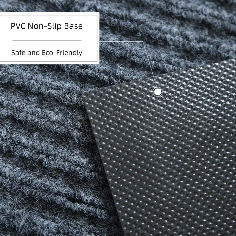 Water-absorbent Entrance Mat Rectangular Corridor Rug High-end Welcome Mat  Shopping Mall
