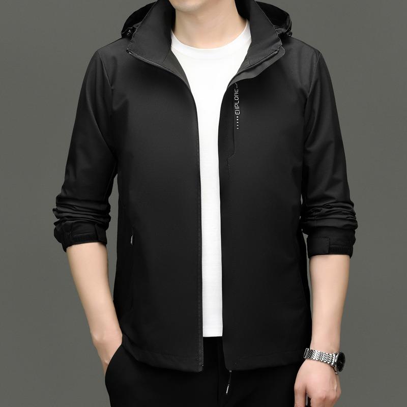 Fall 2025 new fashion casual men's hooded jackets, men's loose jackets, trendy coats, and padded clothes