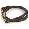 Auth Monogram Shoulder Strap Brown PVC Canvas Women’s Lv4413db