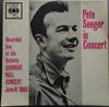 7inch Record PETE SEEGER  Pete Seeger In Concert AGG320055 CBS 1963 UK CountryFolk Used