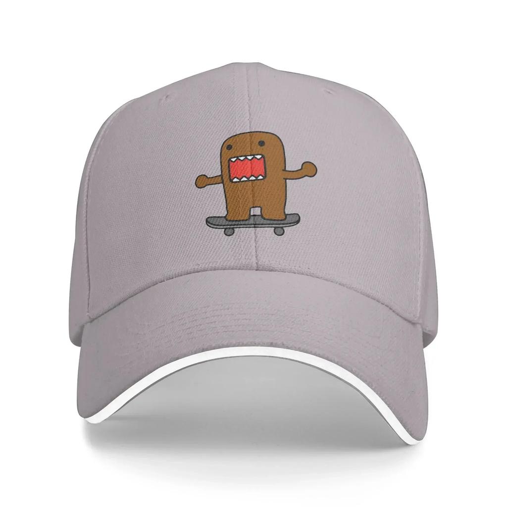 Domo Kun Baseball Cap  Outdoor Gym High Quality Trucker Hat Couple Women Street Style Print Baseball Caps