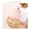 Hot Water Bag Silicone Safe Cute Design Microwave Hting Portable Hot Water Bottle