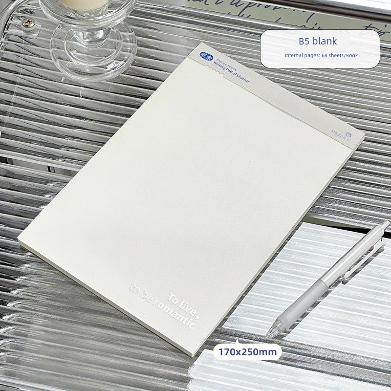 

Grade Three Class Two Tearable Notebook Portable Portable Small Size Notebook Writing Pads Memo Notepad Notebook B5 blank