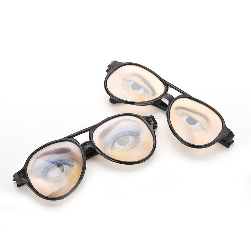 Funky Funny Glasses Christmas Halloween Joke Gift Ideal Secret Santa Present Wonky Eyes