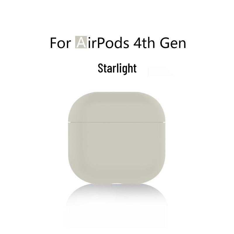Compatible Silicone Protective Case for Apple AirPods 4th Gen and AirPods Pro 3