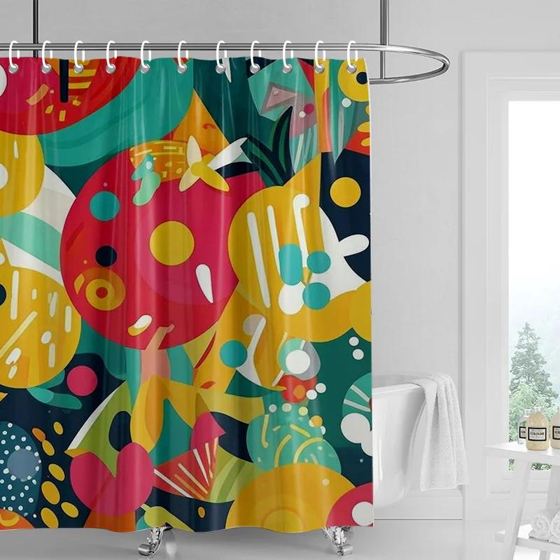 Domácí sprchové závěsy do koupelny voděodolná látka Moderní severský styl koupelnové závěsy sprchový závěs 180x200 240x180 aaaa