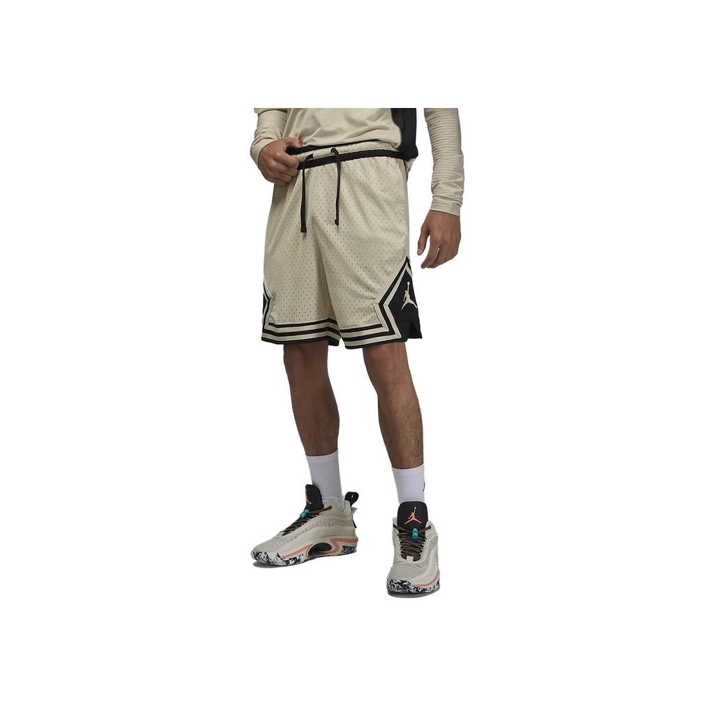 Nike Lace Solid Color Mesh Shorts Men Shorts Beige DH9075-206