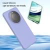 Pouzdro na telefon Huawei Mate60/Mate60Pro z tekutého silikonu s povrchem odolným proti nečistotám, ideální pro zahraniční obchod, design proti pádu.
