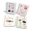 Student New Ins Cute Animal Coil Notebook A7 Pocket Notebook High-looking Student Mini Portable Horizontal Notebook Stationery