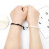 Europäisch-amerikanische Legierung Liebesmagnet Paararmbänder: Herren- und Damen-Handseil-Schmuck