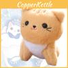Adorable Plush Cat Keychain Soft Cuddly Toy With Pp Cotton Filling