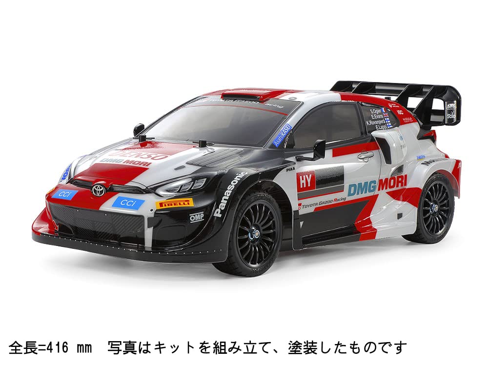 Tamiya Scale Electric Car Series 716 Toyota Gazoo Racing Yaris Rally 1 Hybrid Chassis 1/10 R/C No. WRT/GR TT-02 (58716)
