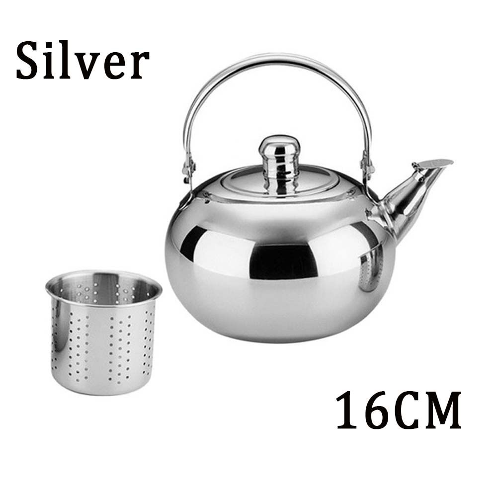Craft With Strainer Stainless Steel Tea Stovetop Tea Pot Tea Kettle Infuser Kettle Water Filters