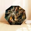 1pc Hobbit Print Umbrella Multi-functional Umbrella Umbrella for Men & Women, Valentine's Day Anniversary Gift0818278